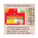 Ecolápis de Cor Jumbo 24 Cores + Apontador – Faber-Castell - Imagem 2